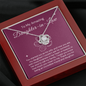 To My Incredible Daughter-In-Law-"Friend and Daughter" Necklace