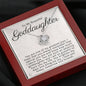 To My Beautiful Goddaughter-"Greatest Joy" Necklace