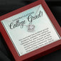Congrats College Grad-"You Survived" Necklace
