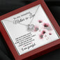 To My Mother-in-Law-"Thank You" Necklace (mahogany box)