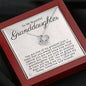 To My Beautiful Granddaughter-"Greatest Joy" Necklace