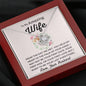To My Amazing Wife-"You Hold My Heart" Necklace