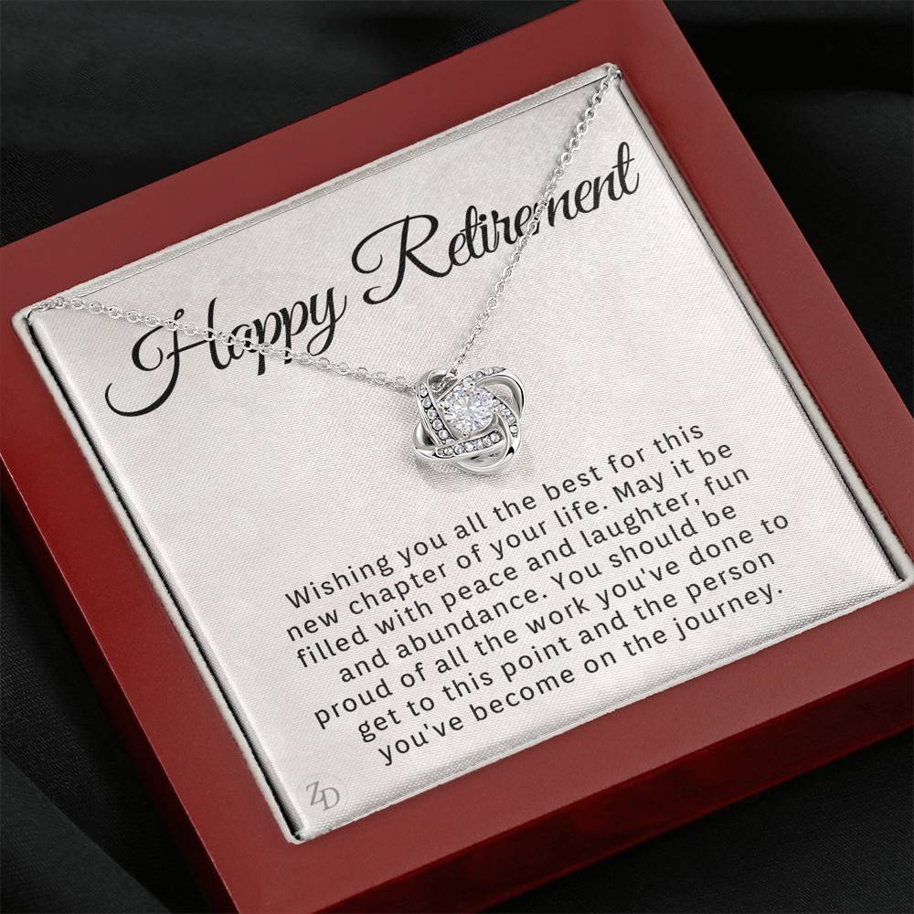 Happy Retirement-"New Chapter" Necklace