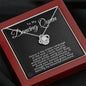To My Dancing Queen-"Your Passion and Love" Necklace
