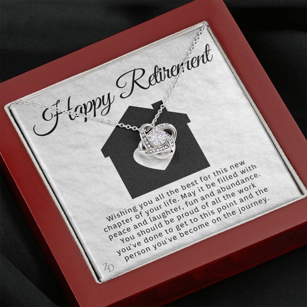 Happy Retirement-"You Should be Proud" Necklace