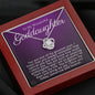 To My Wonderful Goddaughter-"My Greatest Joy" Necklace