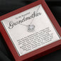 To My Beautiful Grandmother-"Greatest Joy" Necklace