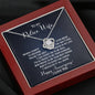 To My Police Wife-I Will Always Choose You-Happy Anniversary (mahogany box)