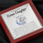 To My Bonus Daughter-"You Are Special" Love Necklace