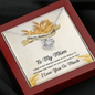 To My Mom-"Food Brings Us Together" Necklace