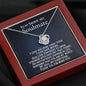 Thank You for Being You-Love Knot Necklace (mahogany box)