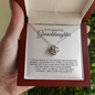 To My Beautiful Granddaughter-"Your Smile and Laughter" Necklace