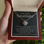 To My Amazing Soulmate-We Belong Together Necklace