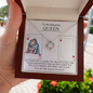 To My Beautiful Queen-Happily Ever After Vow Necklace