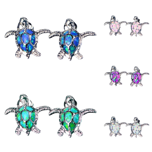 Cute Sea Turtle Earrings - Zaya Designs