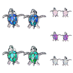 Cute Sea Turtle Earrings - Zaya Designs