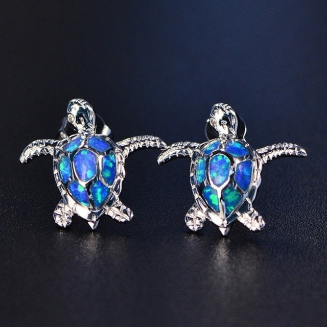 Cute Sea Turtle Earrings - Zaya Designs