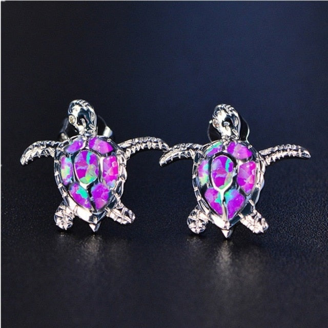 Cute Sea Turtle Earrings - Zaya Designs