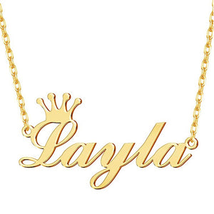 Stainless Steel Personalized Necklaces - Zaya Designs