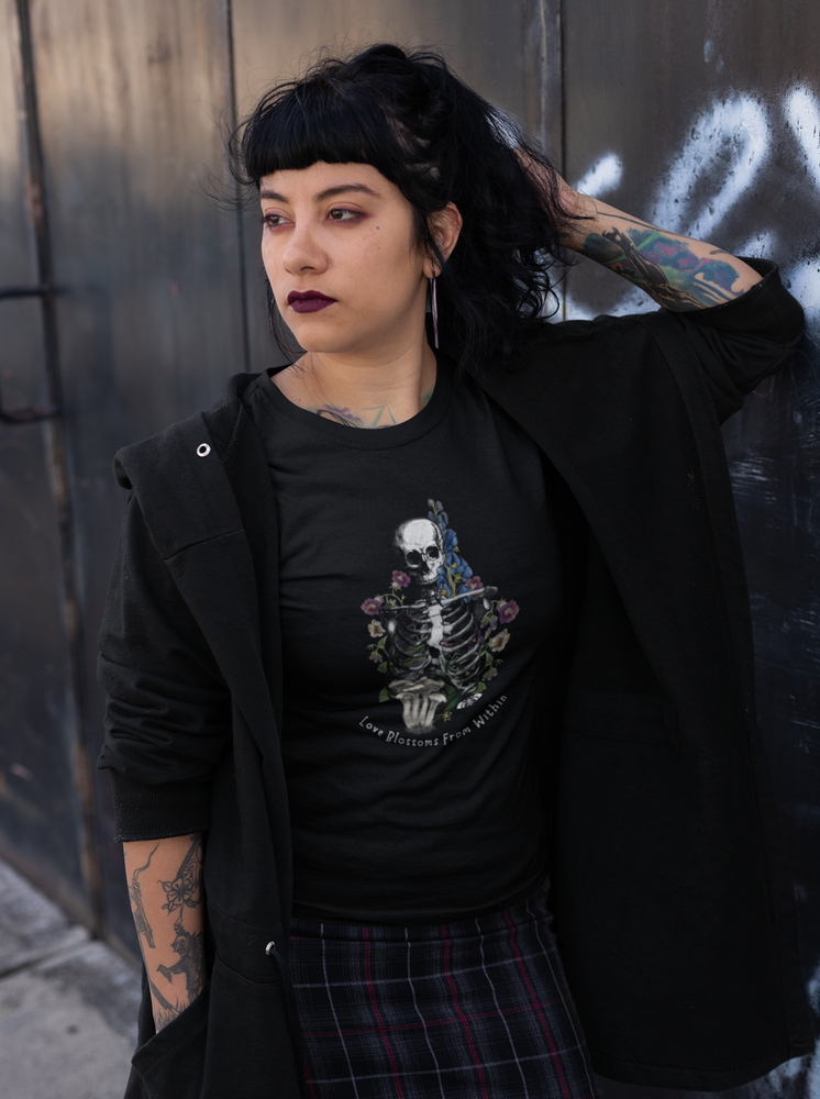 Love Blossoms Goth Shirt